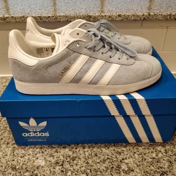 light blue gazelles womens